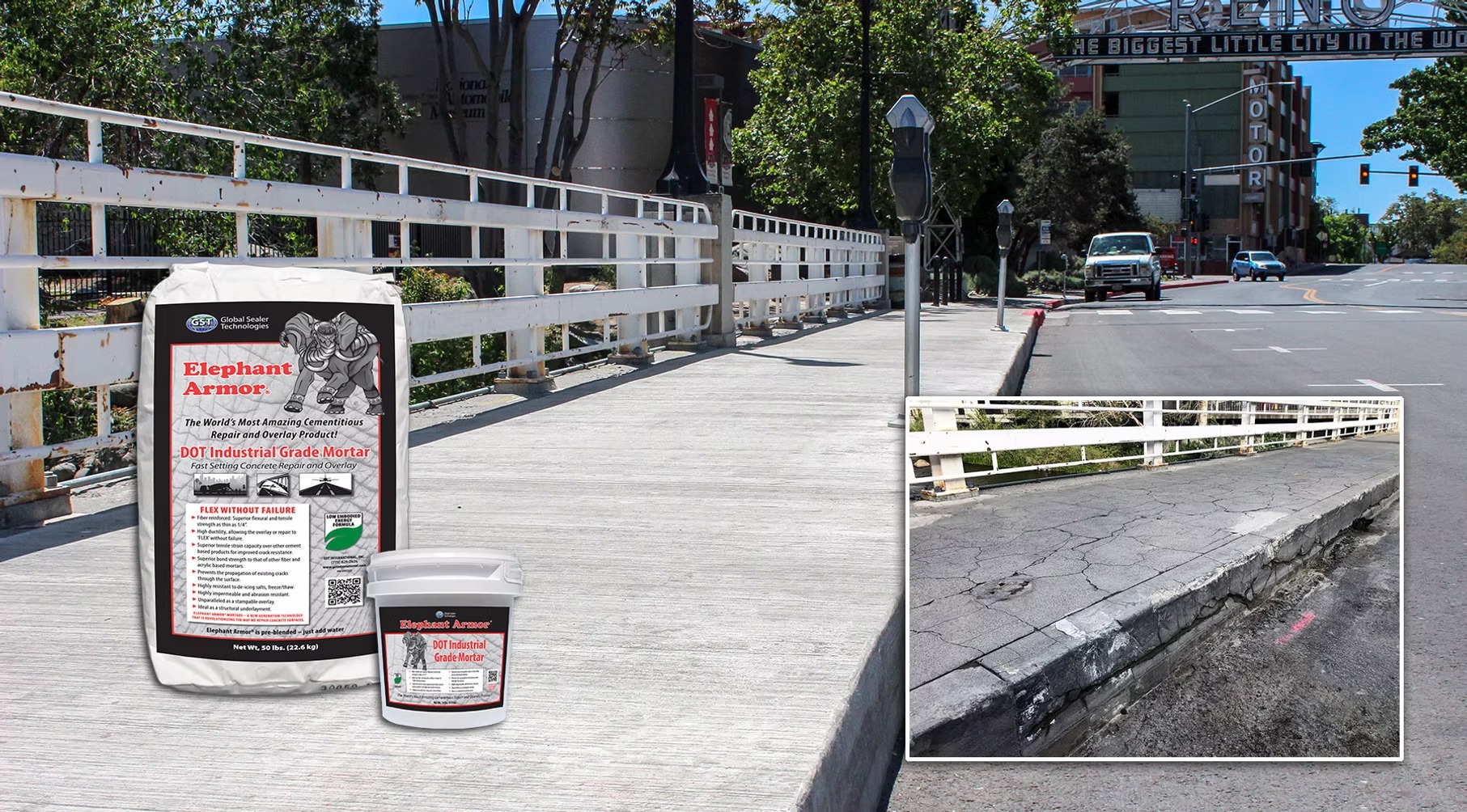 Elephant Armor DOT Concrete Repair Mortar