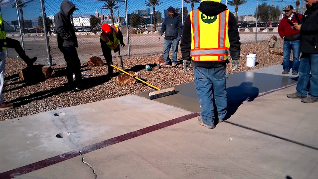 Surface Armor application on concrete